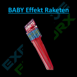 Baby Raketen  25Stk